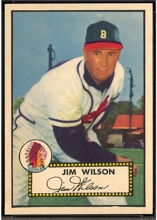 1952 Topps #276 Jim Wilson
