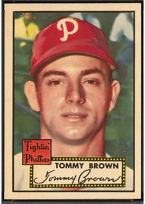 1952 Topps #281 Tommy Brown