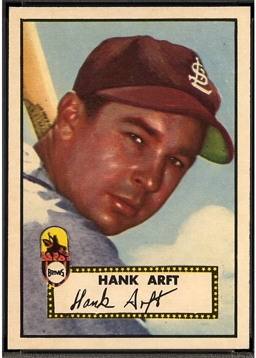 1952 Topps #284 Hank Arft