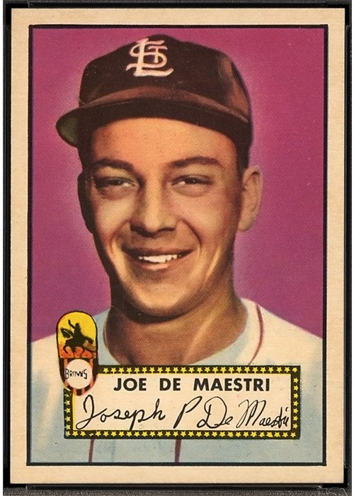 1952 Topps #286 Joe DeMaestri