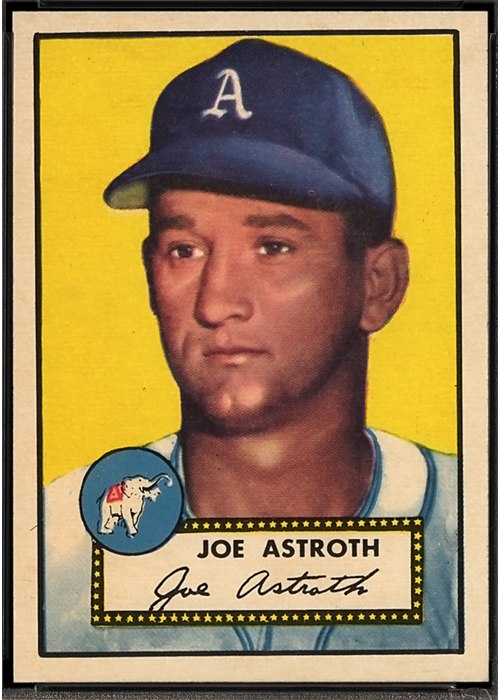 1952 Topps #290 Joe Astroth