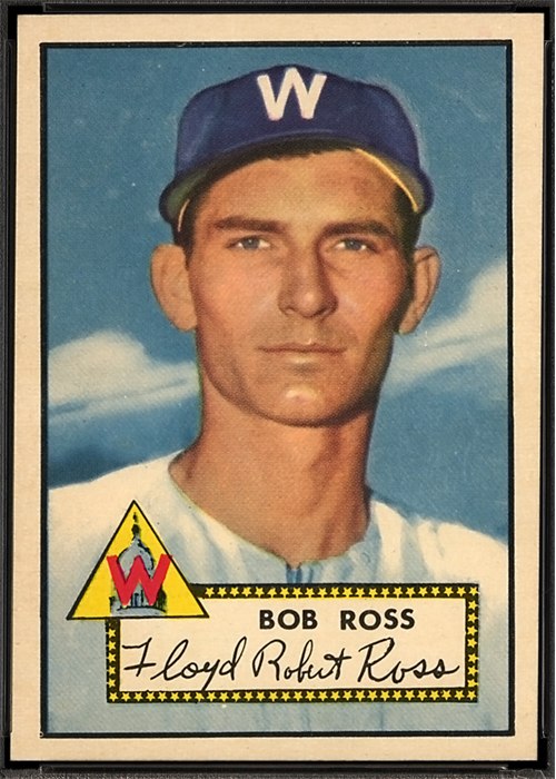 1952 Topps #298 Bob Ross
