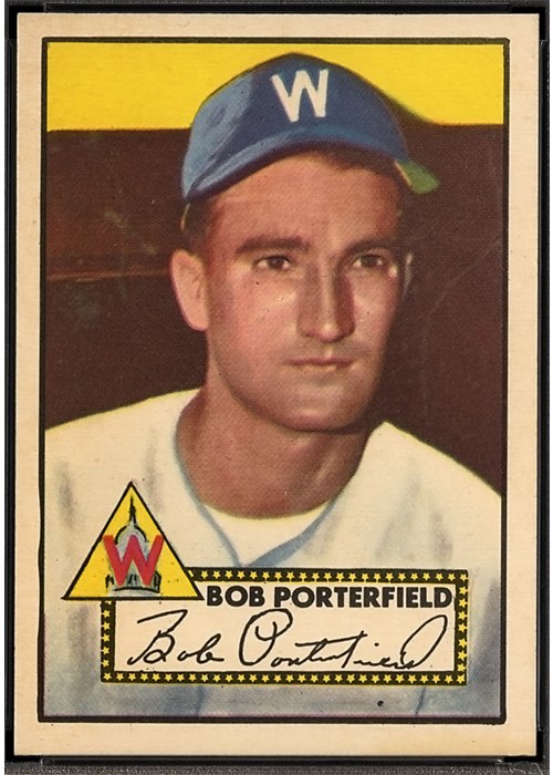 1952 Topps #301 Bob Porterfield