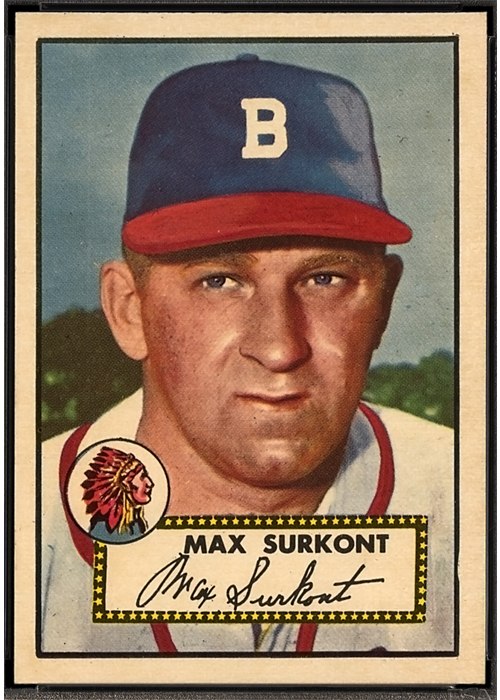 1952 Topps #302 Max Surkont