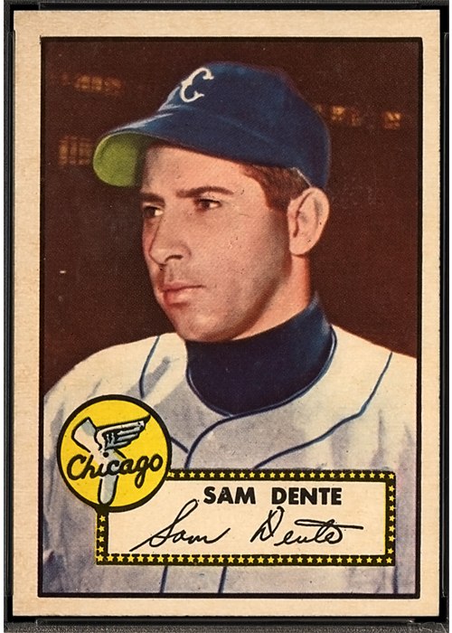 1952 Topps #304 Sam Dente