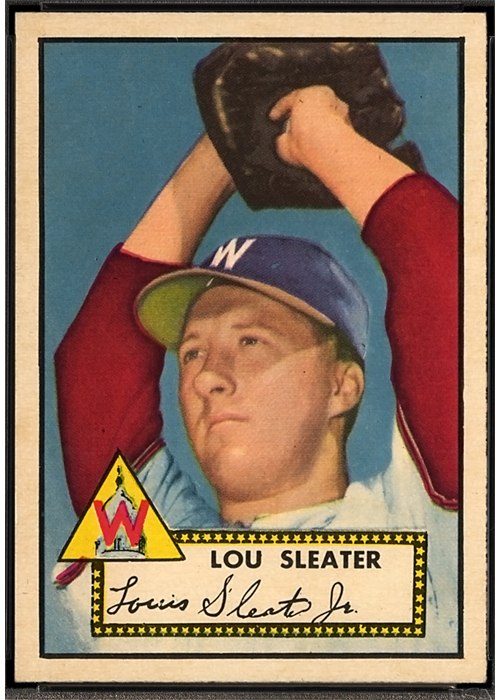1952 Topps #306 Lou Sleater