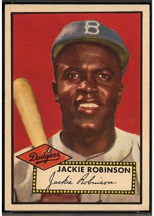 1952 Topps #312 Jackie Robinson