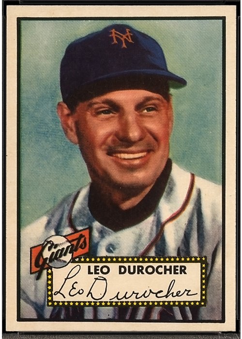 1952 Topps #315 Leo Durocher