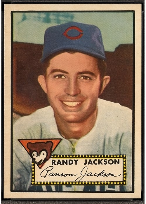 1952 Topps #322 Randy Jackson