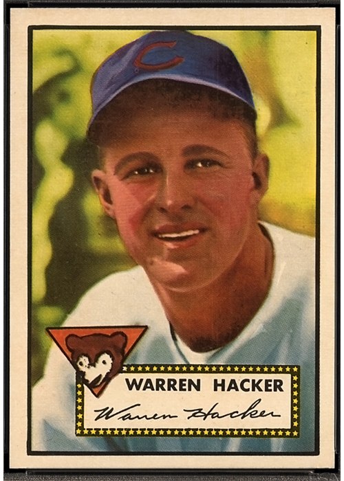 1952 Topps #324 Warren Hacker