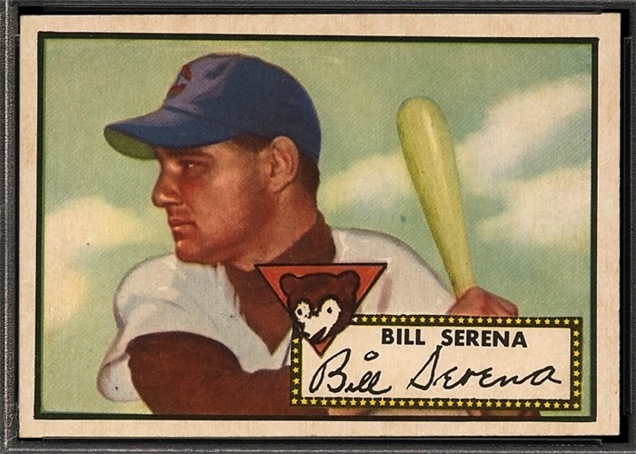 1952 Topps #325 Bill Serena