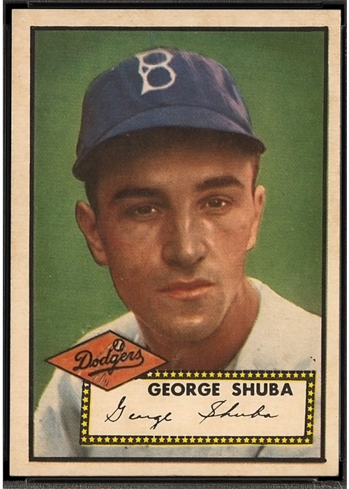 1952 Topps #326 George Shuba