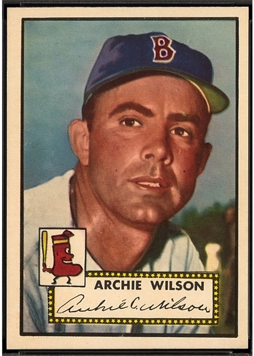 1952 Topps #327 Archie Wilson