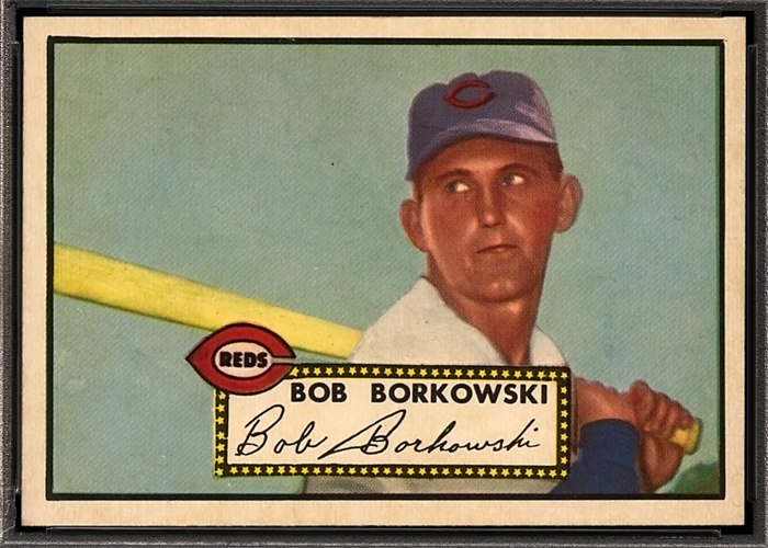 1952 Topps #328 Bob Borkowski