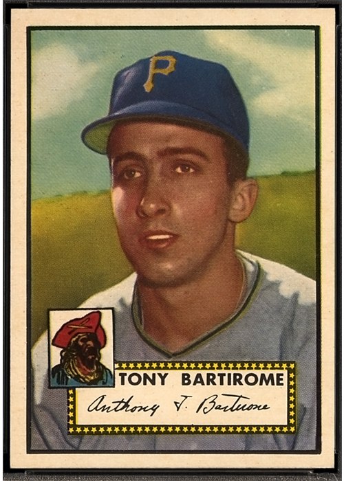 1952 Topps #332 Tony Bartirome