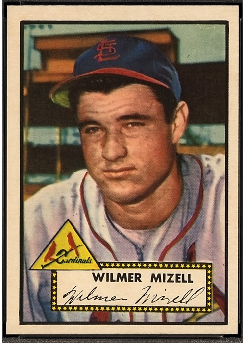 1952 Topps #334 Wilmer Mizell (Vinegar Bend Mizell)