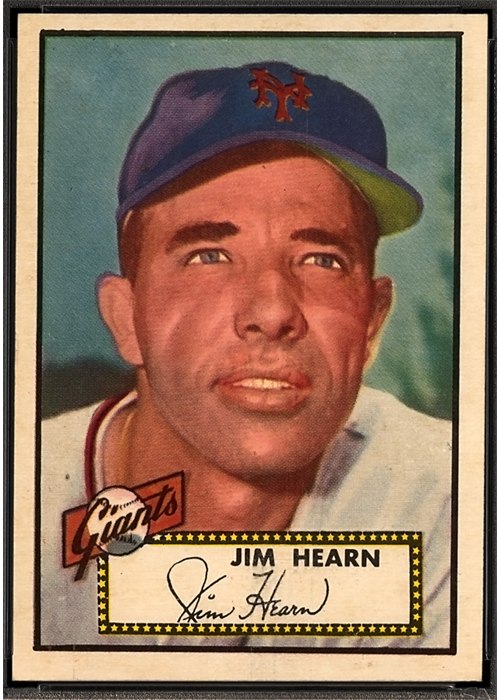 1952 Topps #337 Jim Hearn