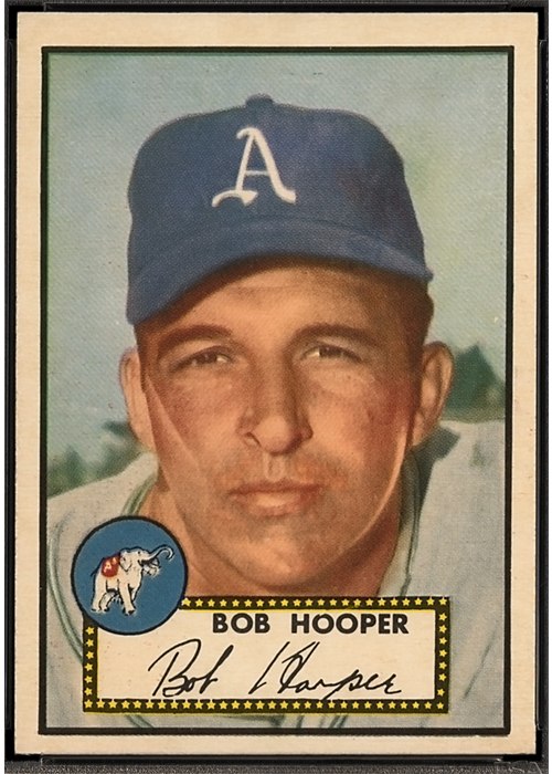 1952 Topps #340 Bob Hooper