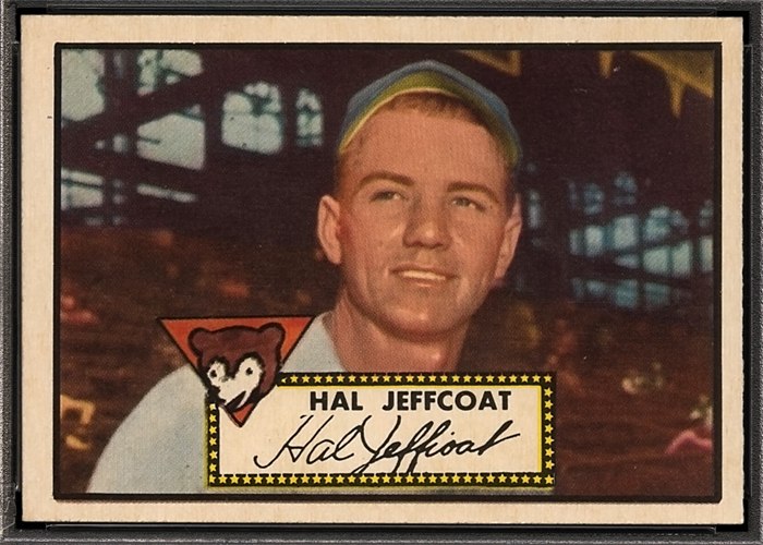 1952 Topps #341 Hal Jeffcoat