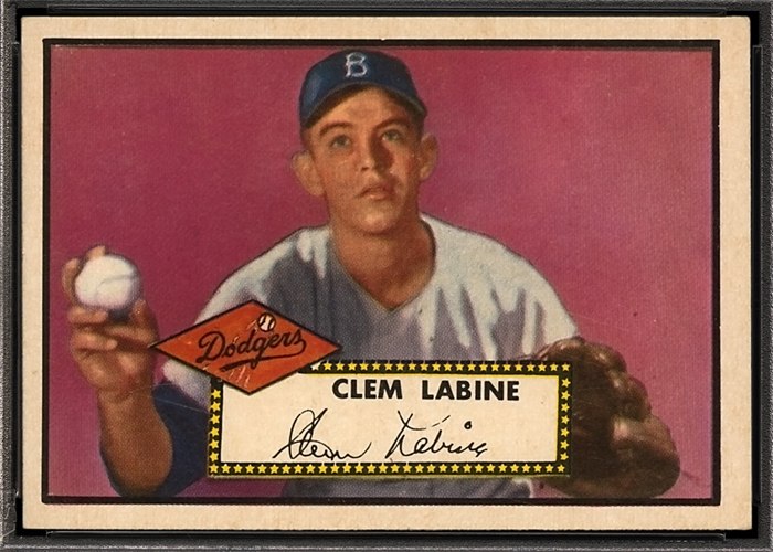 1952 Topps #342 Clem Labine