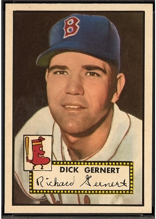1952 Topps #343 Dick Gernert