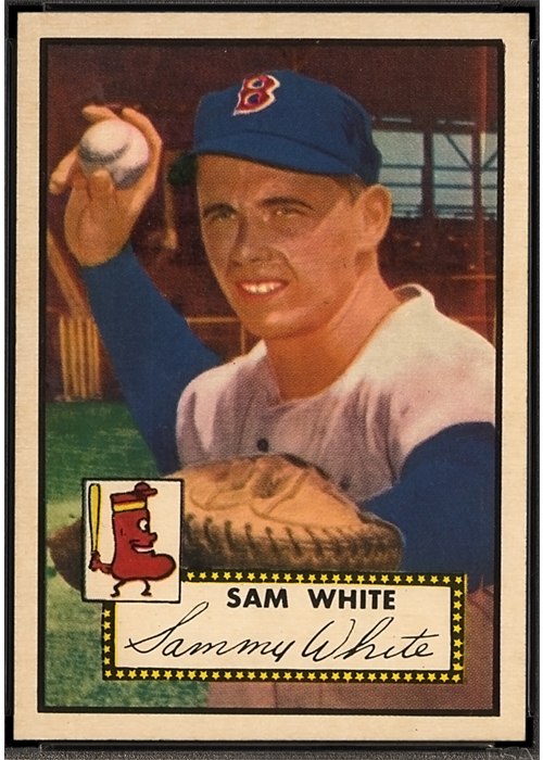 1952 Topps #345 Sammy White (Sam White)