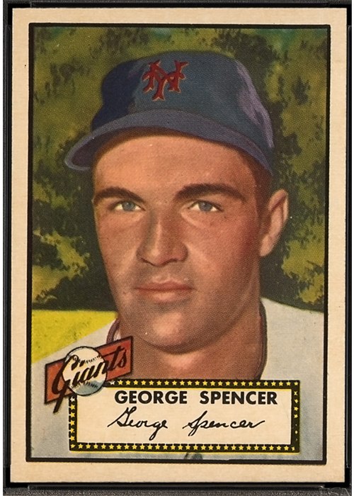 1952 Topps #346 George Spencer
