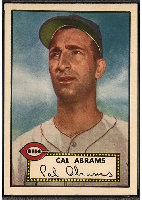 1952 Topps #350 Cal Abrams