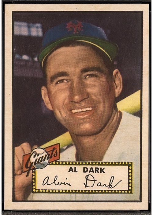 1952 Topps #351 Al Dark (Alvin Dark)