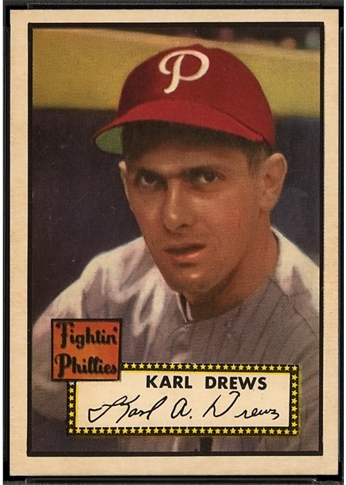 1952 Topps #352 Karl Drews