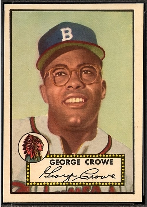 1952 Topps #360 George Crowe