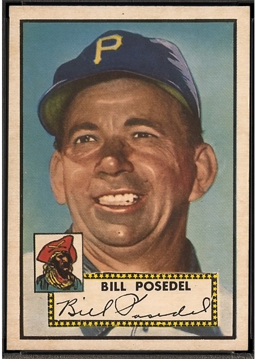 1952 Topps #361 Bill Posedel
