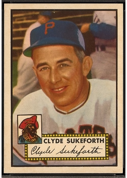 1952 Topps #364 Clyde Sukeforth