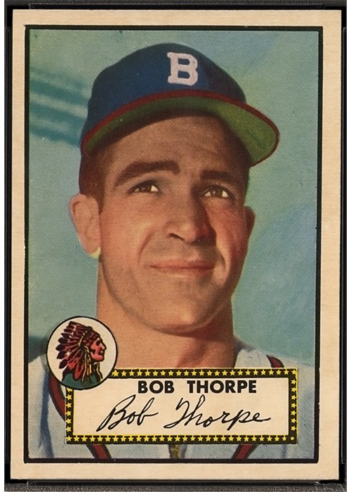 1952 Topps #367 Bob Thorpe