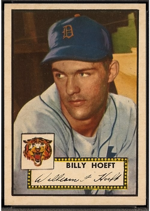 1952 Topps #370 Billy Hoeft