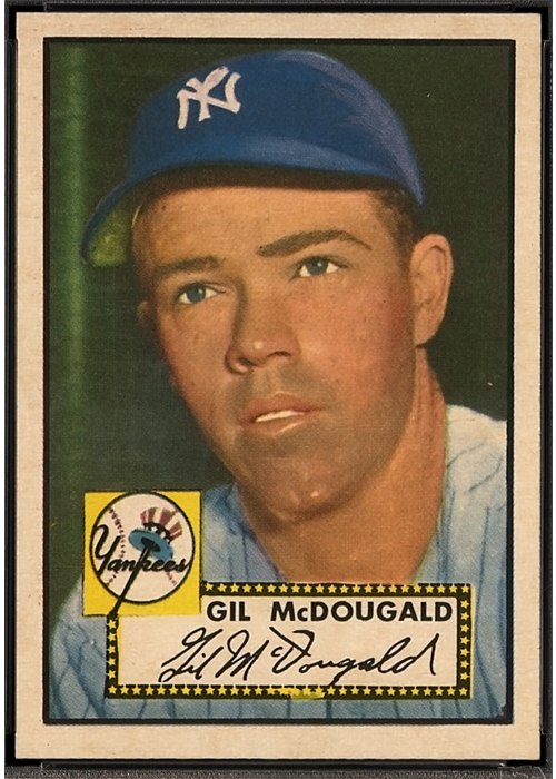 1952 Topps #372 Gil McDougald