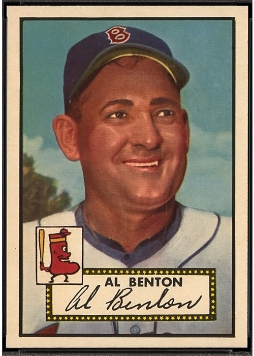 1952 Topps #374 Al Benton