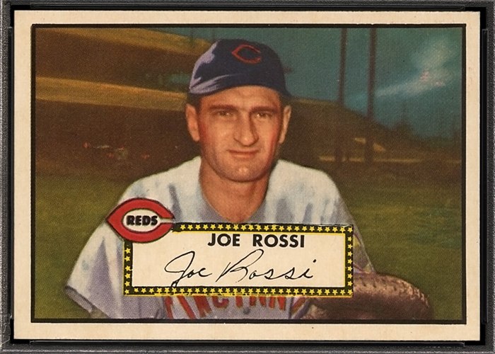 1952 Topps #379 Joe Rossi