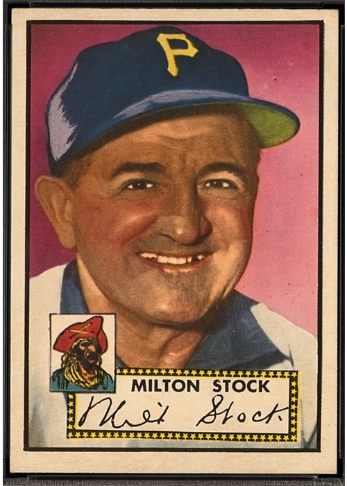 1952 Topps #381 Milton Stock (Milt Stock)