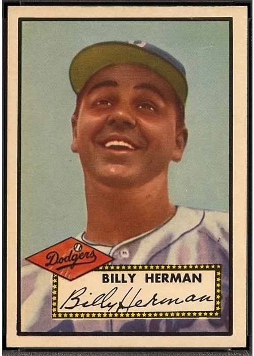 1952 Topps #394 Billy Herman