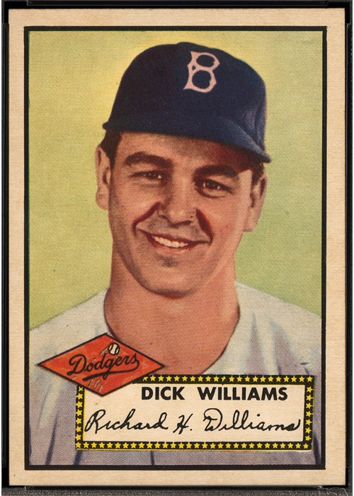 1952 Topps #396 Dick Williams