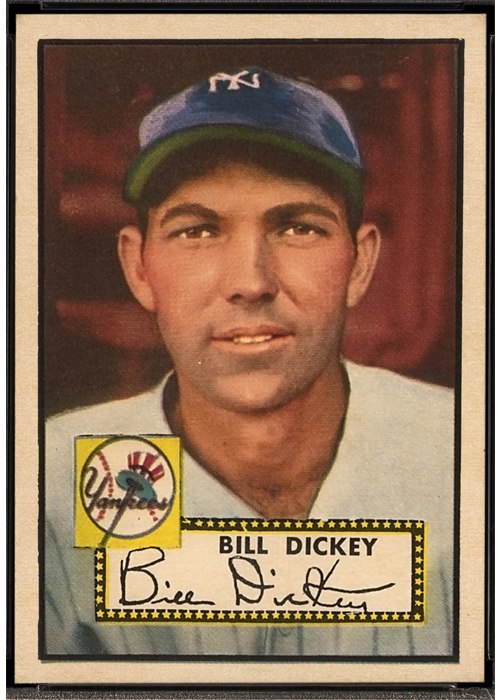 1952 Topps #400 Bill Dickey