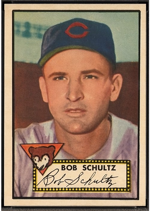 1952 Topps #401 Bob Schultz