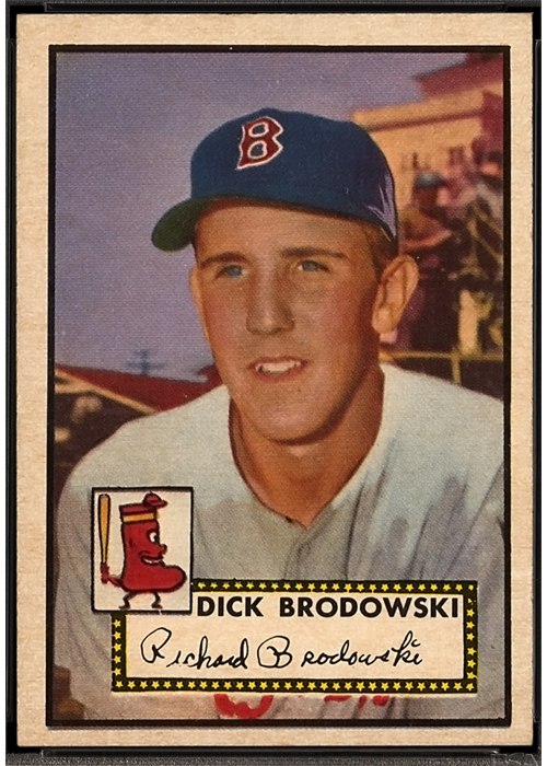 1952 Topps #404 Dick Brodowski