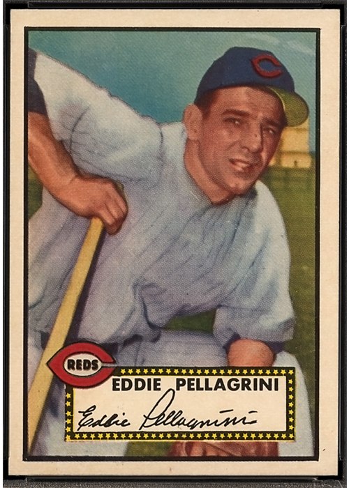 1952 Topps #405 Eddie Pellagrini