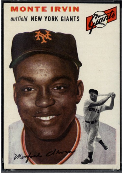 1954 Topps #3 Monte Irvin