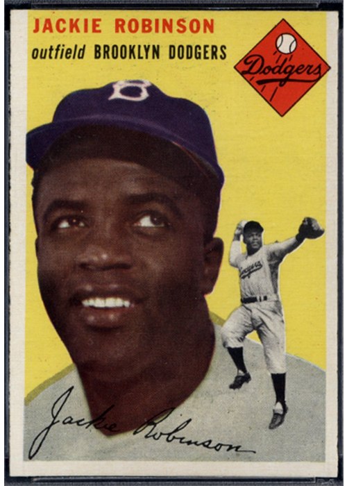 1954 Topps #10 Jackie Robinson