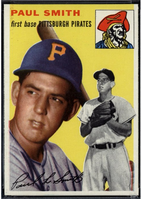 1954 Topps #11 Paul Smith (Paul Leslie Smith)