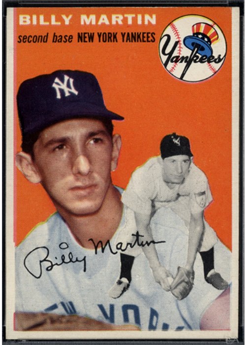 1954 Topps #13 Billy Martin