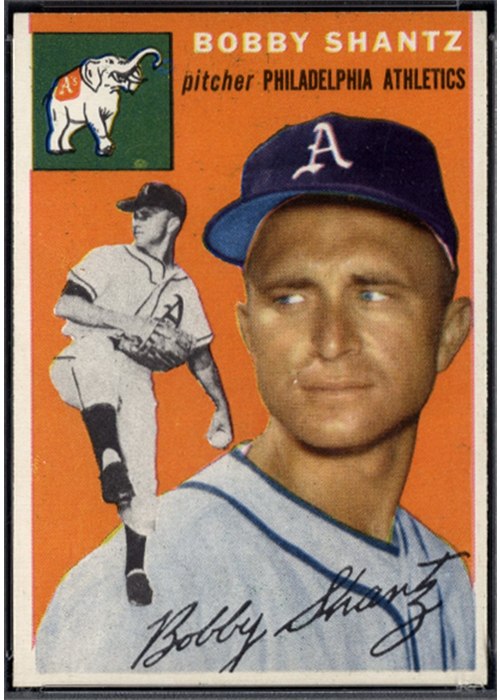 1954 Topps #21 Bobby Shantz